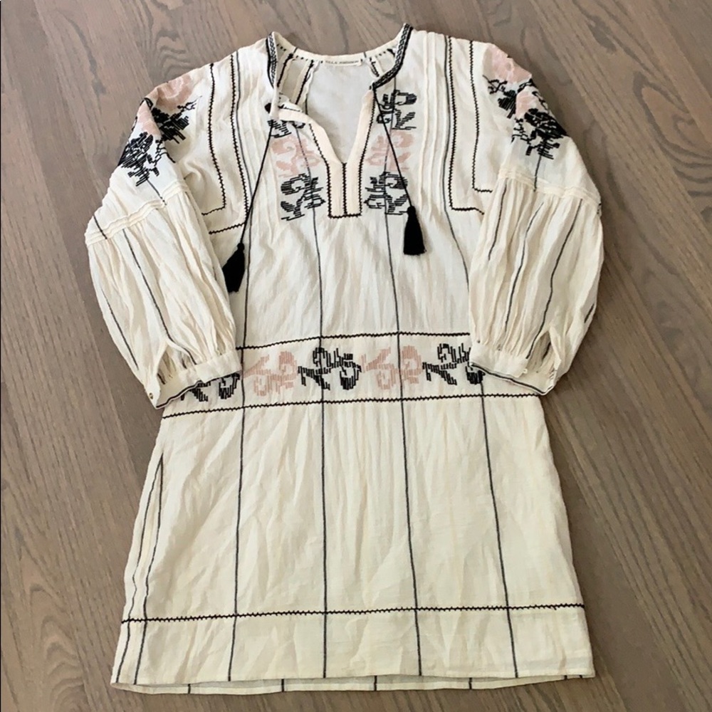 Ulla Johnson Embroidered Dress, Sz 4